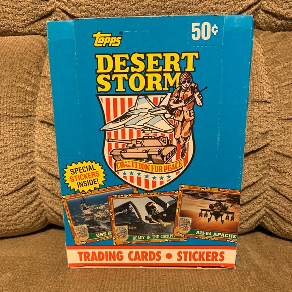 1991 Topps Collectable Desert Storm Trading cards. - Picture 1 of 4